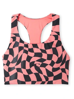 O'Neill Top sportowy "Active" w kolorze czerwono-czarnym rozmiar: 116