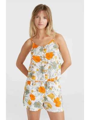 O'Neill Top "Tiare" w kolorze białym ze wzorem rozmiar: XS