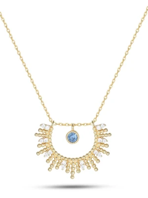 ÔNESSA Naszyjnik z elementem ozdobnym - dł. 40 cm rozmiar: onesize