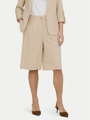 ONLY Bermudy Goa 15363720 Beżowy jasny Loose Fit