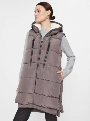 ONLY Bezrękawnik 15300259 Szary Regular Fit