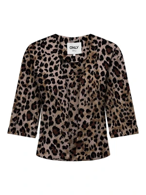 ONLY Blezer "Poptrash" w kolorze jasnobrązowo-czarnym rozmiar: S