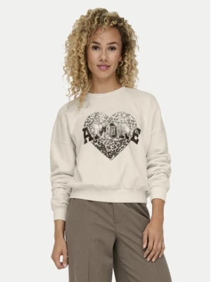 ONLY Bluza Lauren 15339833 Beżowy Regular Fit