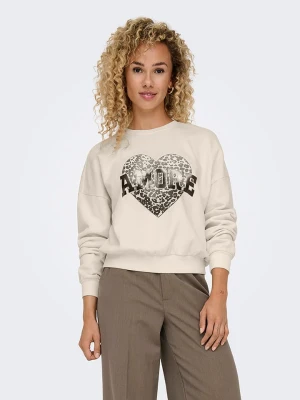 Zdjęcie produktu ONLY Bluza w kolorze beżowym rozmiar: S