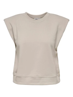 ONLY Bluza w kolorze beżowym rozmiar: S