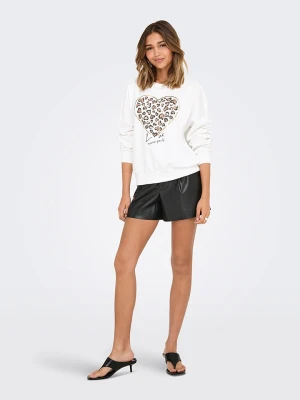 ONLY Bluza w kolorze białym rozmiar: L