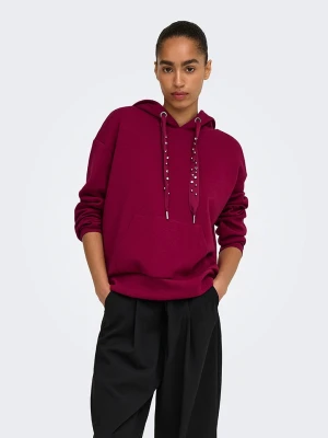 ONLY Bluza w kolorze bordowym rozmiar: L