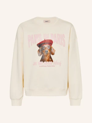Only Bluza weiss biały