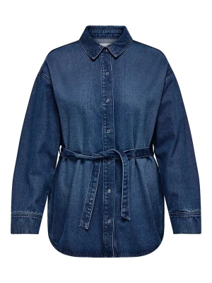 ONLY Bluzka dżinsowa w kolorze granatowym rozmiar: 50