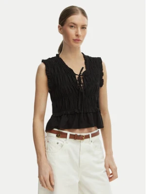 ONLY Bluzka Goa 15363693 Czarny Regular Fit