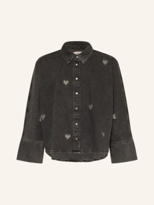 Only Bluzka Jeansowa schwarz