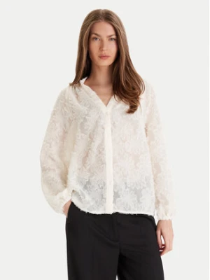 ONLY Bluzka Korsa 15360837 Beżowy Oversize