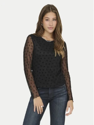 ONLY Bluzka Siena 15362924 Czarny Regular Fit