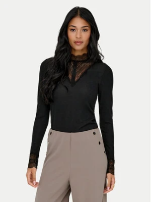 ONLY Bluzka Tilde 15344695 Czarny Regular Fit