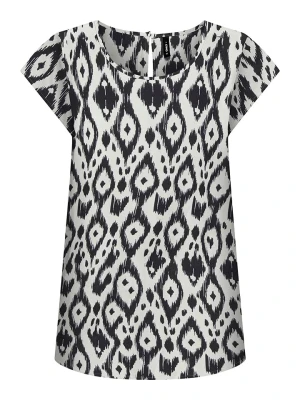 ONLY Bluzka w kolorze biało-czarnym rozmiar: 38