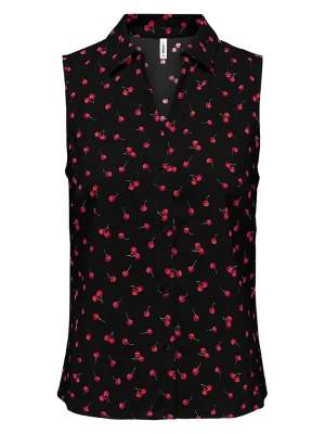 ONLY Bluzka w kolorze czarno-czerwonym rozmiar: M