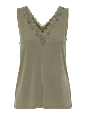 ONLY Bluzka w kolorze khaki rozmiar: L