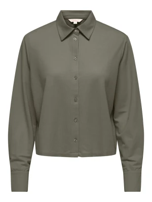 ONLY Bluzka w kolorze khaki rozmiar: S