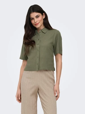 ONLY Bluzka w kolorze khaki rozmiar: XL