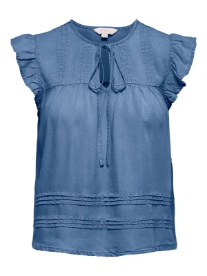 ONLY Bluzka w kolorze niebieskim rozmiar: XS
