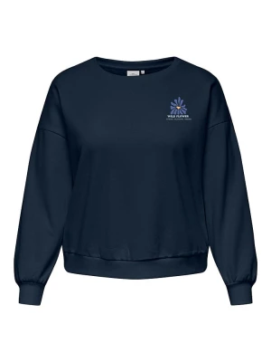 ONLY Carmakoma Bluza w kolorze błękitnym rozmiar: S-42/44