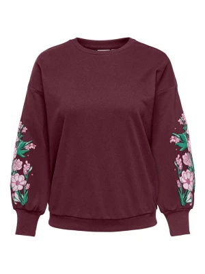 ONLY Carmakoma Bluza w kolorze bordowym rozmiar: M-46 / 48