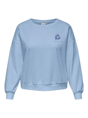 ONLY Carmakoma Bluza w kolorze granatowym rozmiar: S-42/44