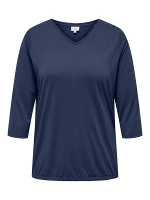 ONLY Carmakoma Bluzka w kolorze granatowym rozmiar: 42/44