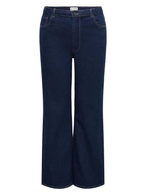 ONLY Carmakoma Dżinsy - Comfort fit - w kolorze granatowym rozmiar: 42/L32