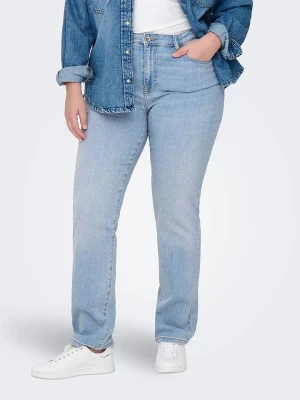 ONLY Carmakoma Dżinsy - Regular fit - w kolorze błękitnym rozmiar: 46/L32