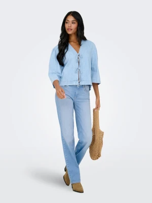 ONLY Carmakoma Dżinsy - Regular fit - w kolorze błękitnym rozmiar: XS/L32