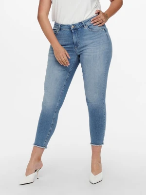 ONLY Carmakoma Dżinsy - Skinny fit - w kolorze błękitnym rozmiar: 42 / L32
