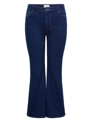 ONLY Carmakoma Dżinsy - Skinny fit - w kolorze granatowym rozmiar: 42/L32