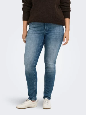 ONLY Carmakoma Dżinsy - Skinny fit - w kolorze niebieskim rozmiar: 54 / L32