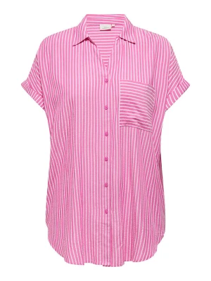 ONLY Carmakoma Koszula "Penna" w kolorze jasnoróżowym rozmiar: 48