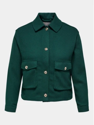 ONLY Carmakoma Kurtka przejściowa Emily 15307484 Zielony Regular Fit