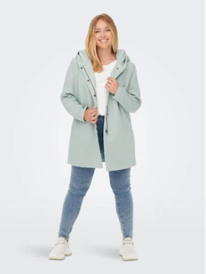 ONLY Carmakoma Płaszcz przejściowy Sedona 15191768 Zielony Regular Fit