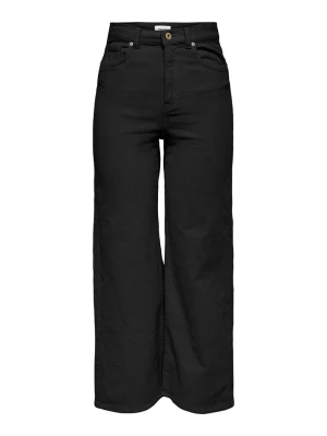 ONLY Carmakoma Spodnie sztruksowe w kolorze czarnym rozmiar: 44/L32