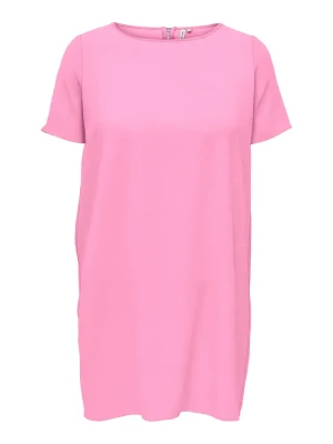 ONLY Carmakoma Sukienka "Lux" w kolorze jasnoróżowym rozmiar: 48