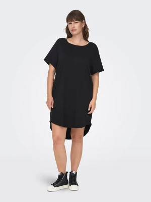 ONLY Carmakoma Sukienka "May" w kolorze czarnym rozmiar: M-46/48