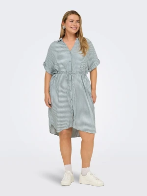 ONLY Carmakoma Sukienka w kolorze szarym rozmiar: 48