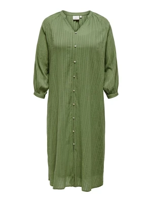 ONLY Carmakoma Sukienka w kolorze zielonym rozmiar: 42