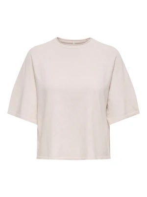 ONLY Carmakoma Sweter w kolorze kremowym rozmiar: S-42 / 44