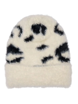 ONLY Czapka w kolorze kremowo-czarnym rozmiar: onesize
