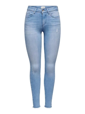 ONLY Dżinsy "Blush" - Skinny fit - w kolorze niebieskim rozmiar: M/L30