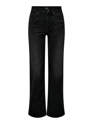 ONLY Dżinsy "Madison" - Flared fit - w kolorze czarnym rozmiar: L/L30