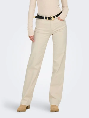ONLY Dżinsy - Regular fit - w kolorze beżowym rozmiar: L/L30