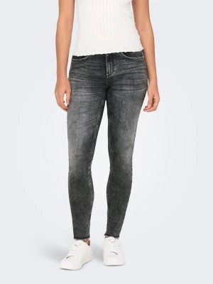 ONLY Dżinsy - Skinny fit - w kolorze szarym rozmiar: XS/L32