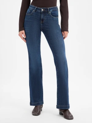 ONLY Dżinsy typu bootcut Kobiety Bawełna niebieski