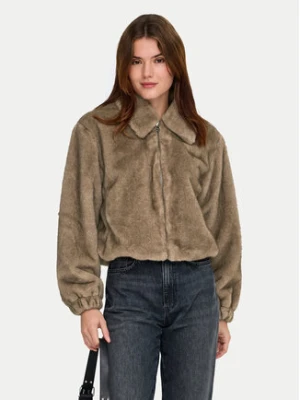 ONLY Futro Madelina 15373155 Beżowy Regular Fit